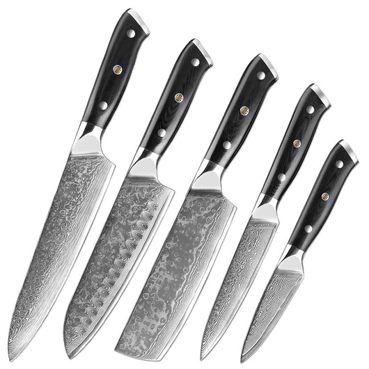 Cuchillo Chef Damasco Acero Inoxidable Estilo Occidental - Image 40