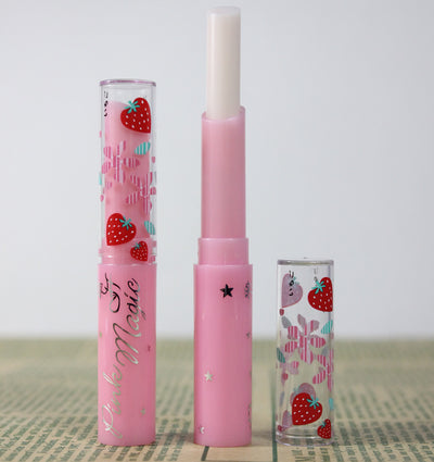 Labial Rojo Fresa - Color Vibrante y Duradero