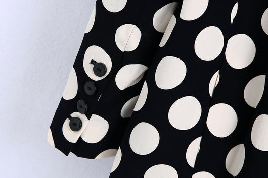 Blazer Suelto Elegante de Botón Único Largo Medio para Mujer - Image 21