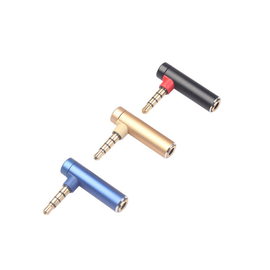 Adaptador de Audio 3.5mm Macho a Hembra con Giro de 90 Grados - Image 9