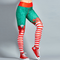 Leggings Deportivos Navideños de Cintura Alta para Yoga y Fitness
