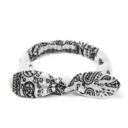 Diadema elástica con moños de conejo - Image 16