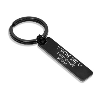 Llavero de Acero Inoxidable - Te Necesito Aquí Conmigo - Image 10