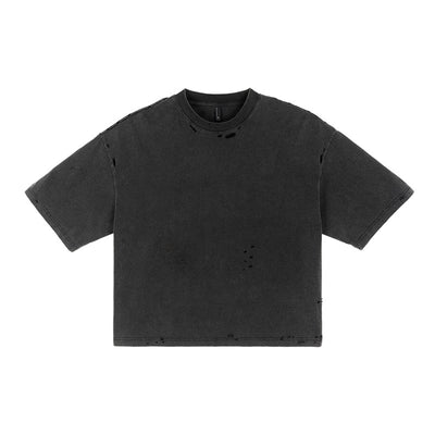 Camiseta Suelta Retro Crop para Hombre - Image 8