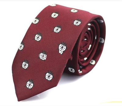 Corbata Estrecha Casual con Diseño Cartoon Versátil y Moderno - Image 12