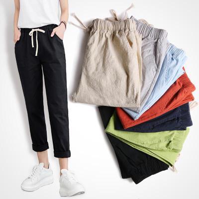 Pantalones de Lino Casual