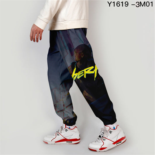 Pantalones Cargo Cyberpunk Estilo Punk - Tela Ligera Verano - Image 13