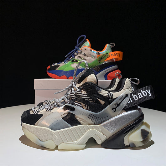 Tenis Plataforma con Bloques de Color - Image 5