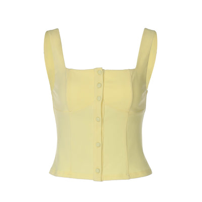 Chaleco Ajustado para Mujer con Cintura Ceñida y Tirantes - Image 9