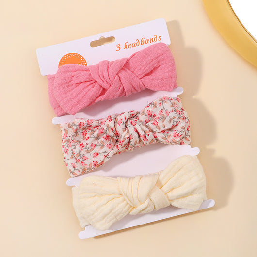 Set de 3 Diademas Infantiles con Moños Otoño - Image 11