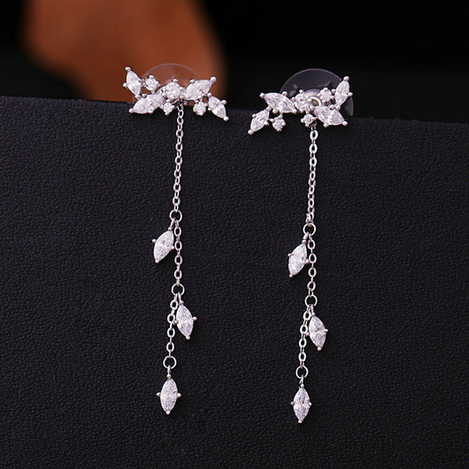 Aretes de Borlas Hoja - Image 7