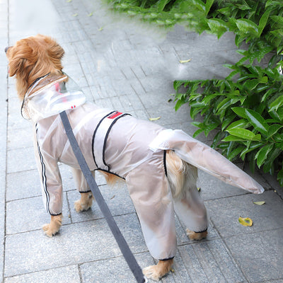 Impermeable de Cuatro Patas para Perros