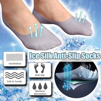 Calcetines Ice Silk Antideslizantes