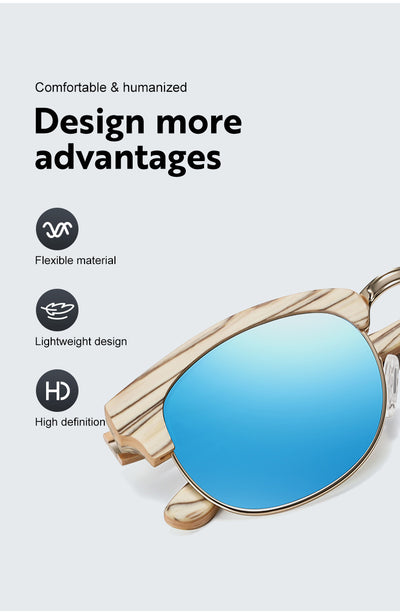 Gafas de Sol Polarizadas Semiarmazón UV400 para Hombre y Mujer - Image 21
