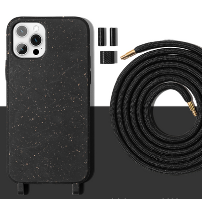 Funda Protectora para Celular con Cordón de Bambú y Fibra de Madera Biodegradable - Image 7