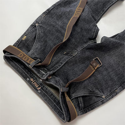 Jeans para Hombre con Estampado de Letras - Image 3