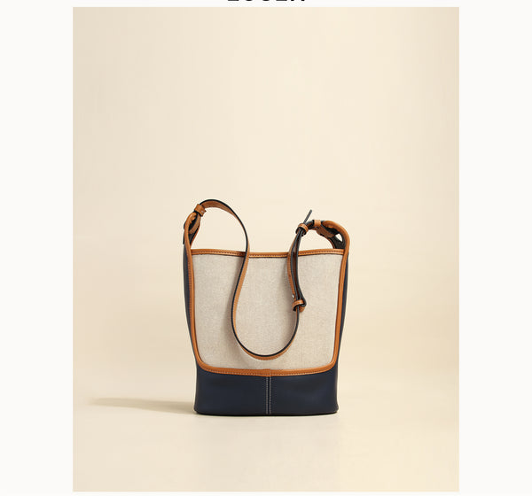 Bolsa Bucket con Contraste Elegante - Image 5