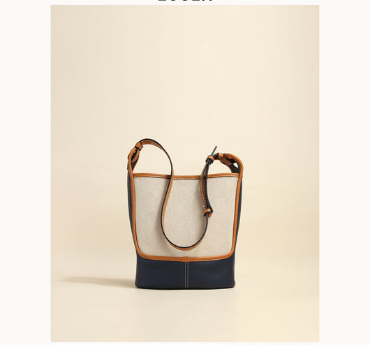 Bolsa Bucket con Contraste Elegante - Image 5