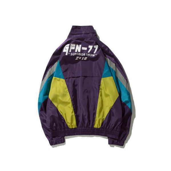 Chaqueta de Bloques de Color