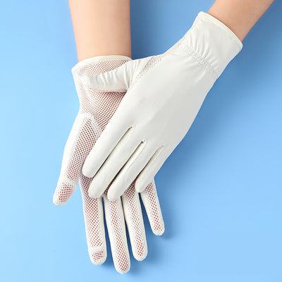 Guantes de Seda Helada con Protección Solar UV para Mujer - Image 20