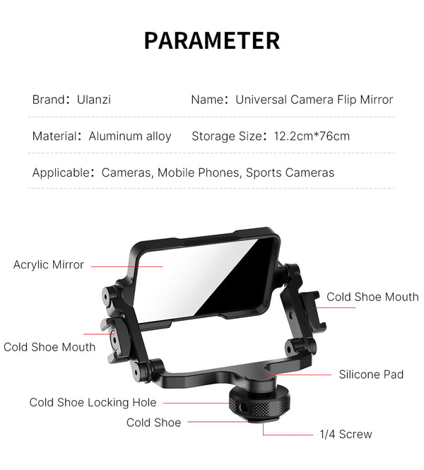 Soporte Profesional para Cámara SLR - Accesorios de Vlogging y Selfie