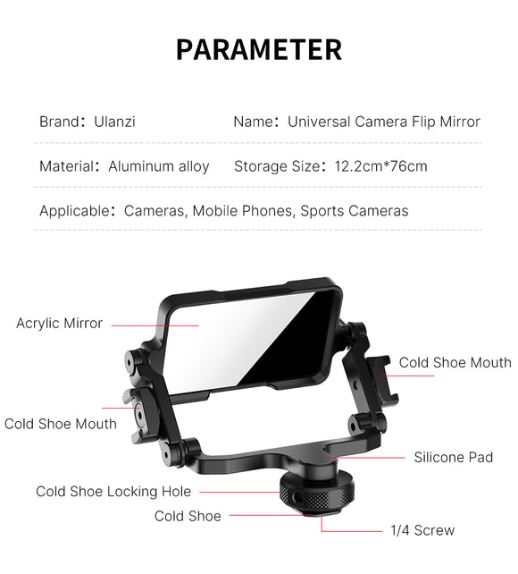 Soporte Profesional para Cámara SLR - Accesorios de Vlogging y Selfie