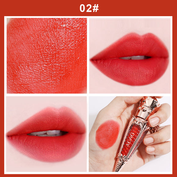 Brillo Labial Mate Reina - Glaze de Larga Duración