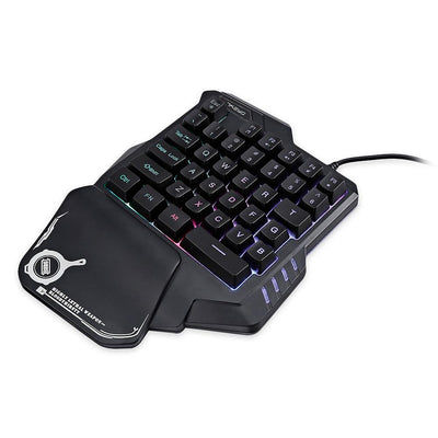 Teclado Gaming Mecánico Una Mano RGB Portátil Mini Keypad - Image 4