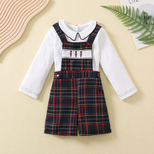Traje Formal Infantil Estilo Británico para Navidad - Image 3