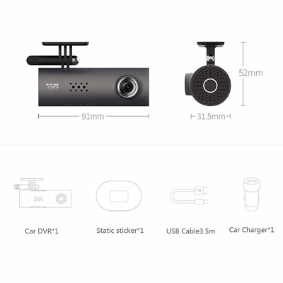 Cámara DVR para Auto WiFi 1080P Full HD con Visión Nocturna y Sensor G - Image 3