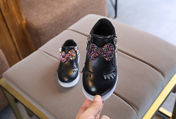 Zapatos Radiantes con Cristales Brillantes