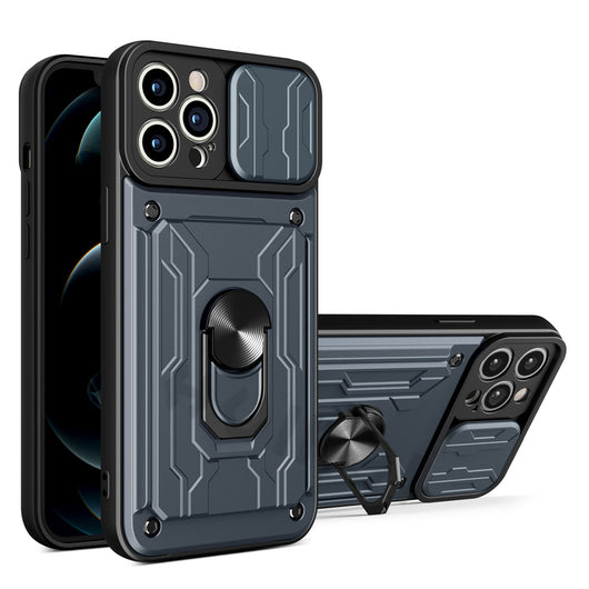 Funda Protectora con Soporte de Tarjetas y Anillo Antideslizante - Image 11