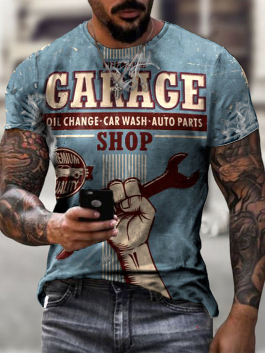 Playera Deportiva Personalizada con Impresión 3D Digital - Cuello Redondo Verano Hombre - Image 4