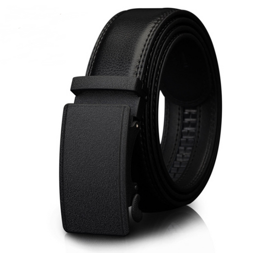 Cinturón de Cuero para Hombre con Hebilla Automática