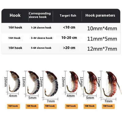 Señuelo Micro Anzuelo Biónico con Lentejuelas Brillantes - Image 3