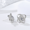 925 Sterling Plateado Necklace For Women Forever Heart AAA Zircon Mosaic Necklaces & Pendants Gift Earring