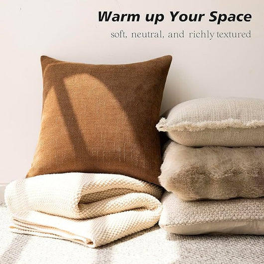 Funda de Almohada Chenilla Estilo Instagram para Sofá y Cama - Image 19