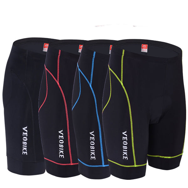 Shorts Ciclismo con Cojín de Silicona Weipai