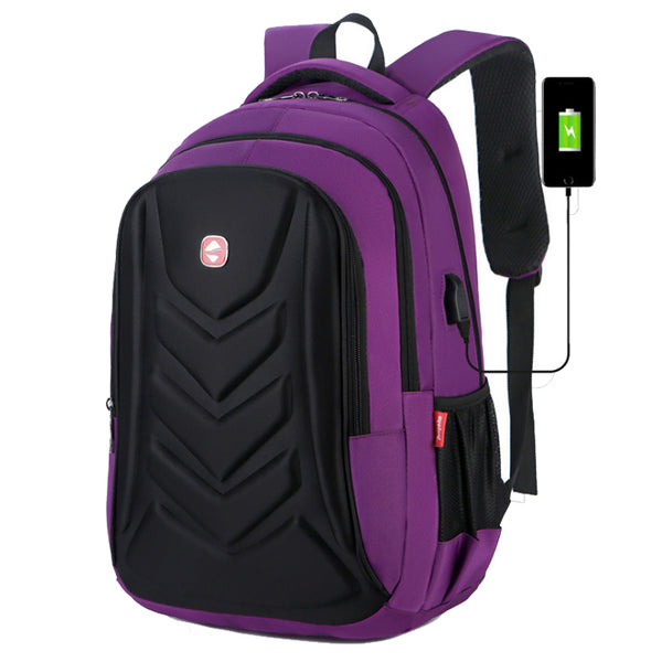 Mochila Inteligente con Carga USB y Protección Antirrobo