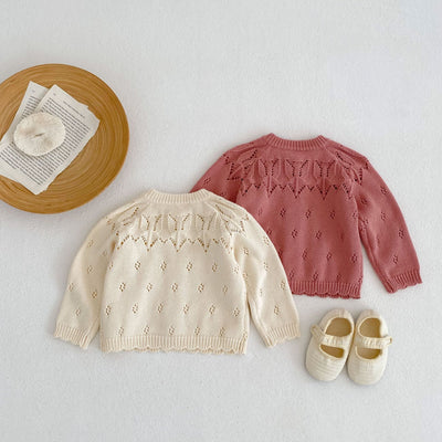 Chaqueta Tejida Calada para Niños - Diseño Versátil y Fresco - Image 16