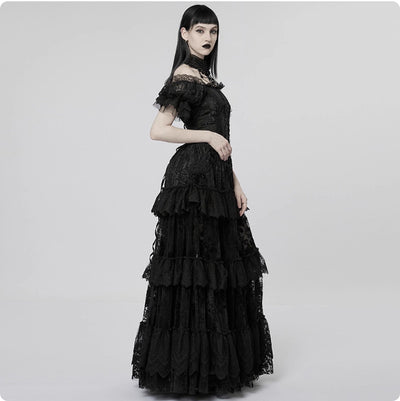 Vestido Maxi de Encaje Texturizado Victoria - Image 2