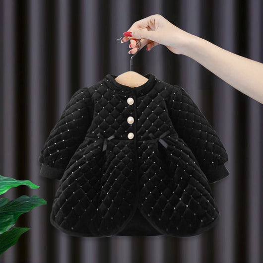 Cardigan Acolchado de Largo Medio para Niños - Estilo Coreano - Image 3