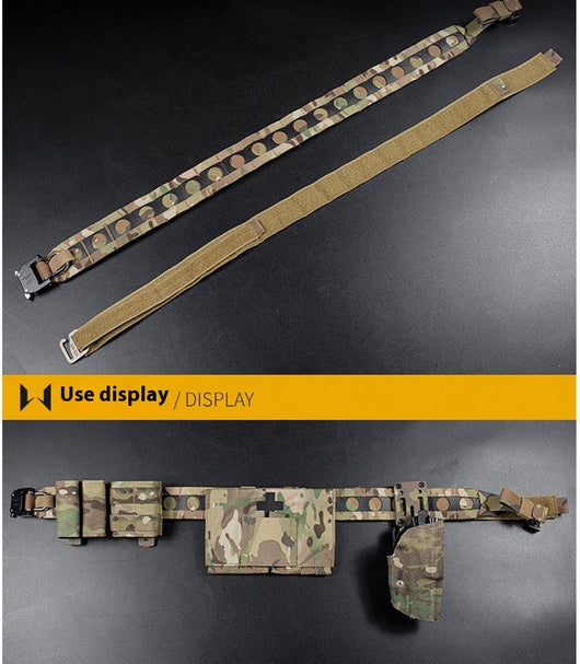 Cinturón Táctico de Nylon Doble con Hebilla de Liberación Rápida - Image 8