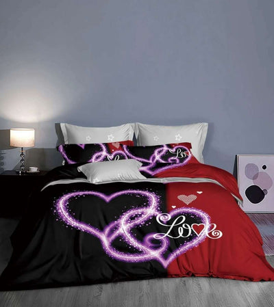 Juego de Cama Estampado Floral Completo de 4 Piezas - Image 19