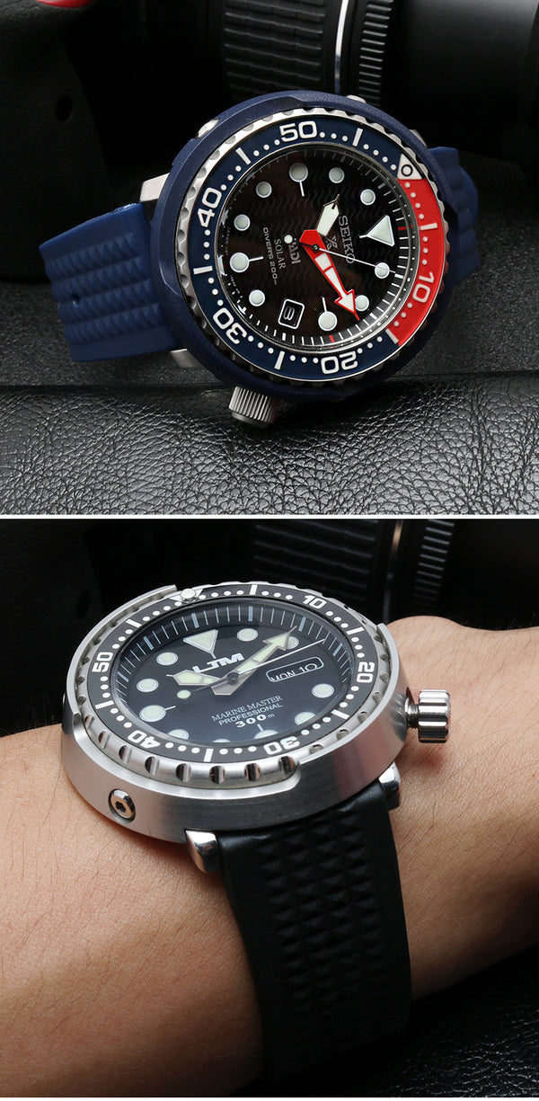 Correa de Reloj Serie Abalone en Caucho Premium