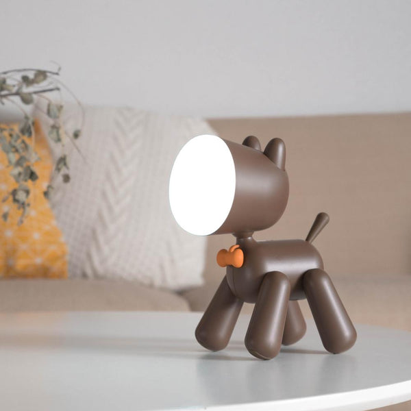 Lámpara de Escritorio LED Perrito con Protección de Vista para Estudiantes