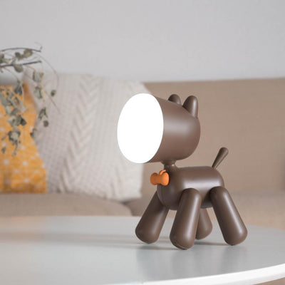 Lámpara de Escritorio LED Perrito con Protección de Vista para Estudiantes