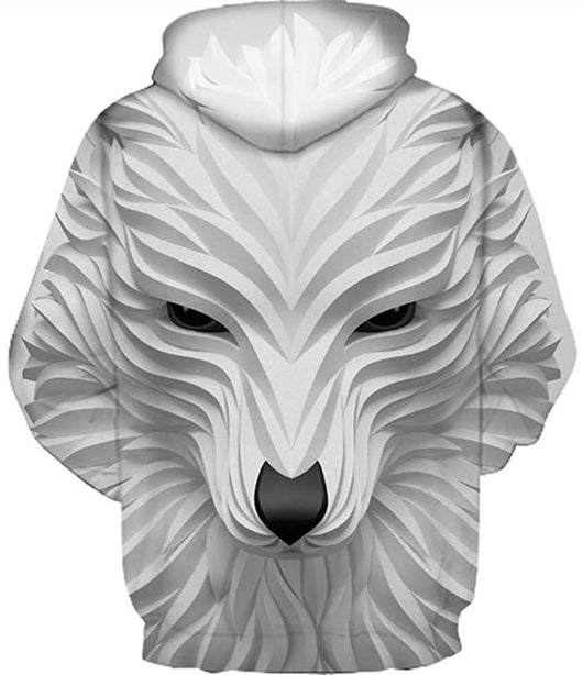 Sudadera con Capucha Estampado 3D Animal para Hombre - Hoodie Casual Streetwear - Image 2