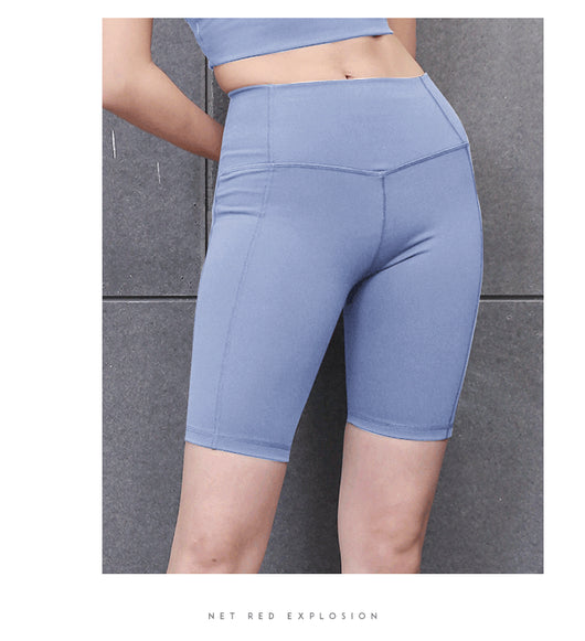 Shorts de Yoga Cintura Alta Moldeadores de Cadera - Image 11