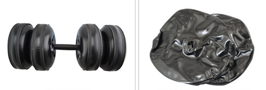 Mancuerna Ajustable Llena de Agua 20-25 KG para Entrenamiento de Brazos en Casa - Image 5